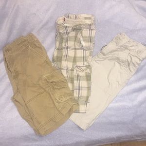 3 pairs of boys size 10 cargo shorts